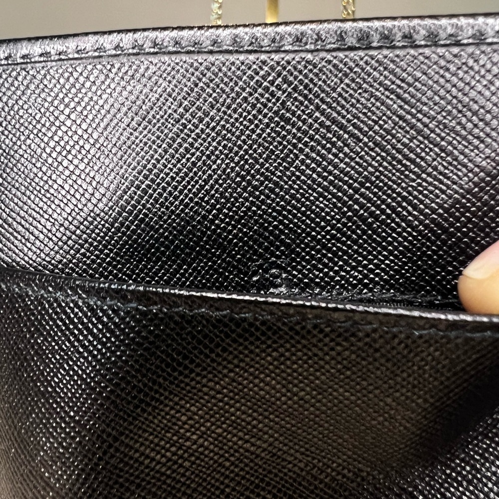 Prada Saffiano Leather Agenda / Passport Wallet - Picture 8 of 9